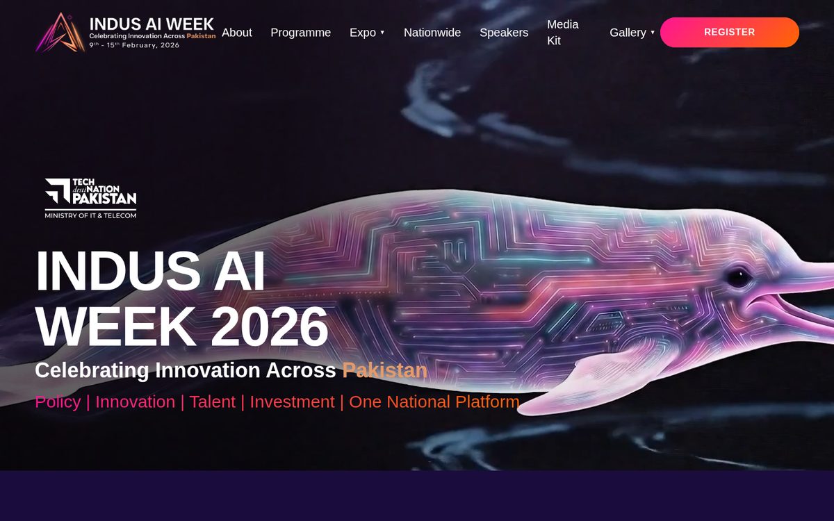 Screenshot of Indus AI